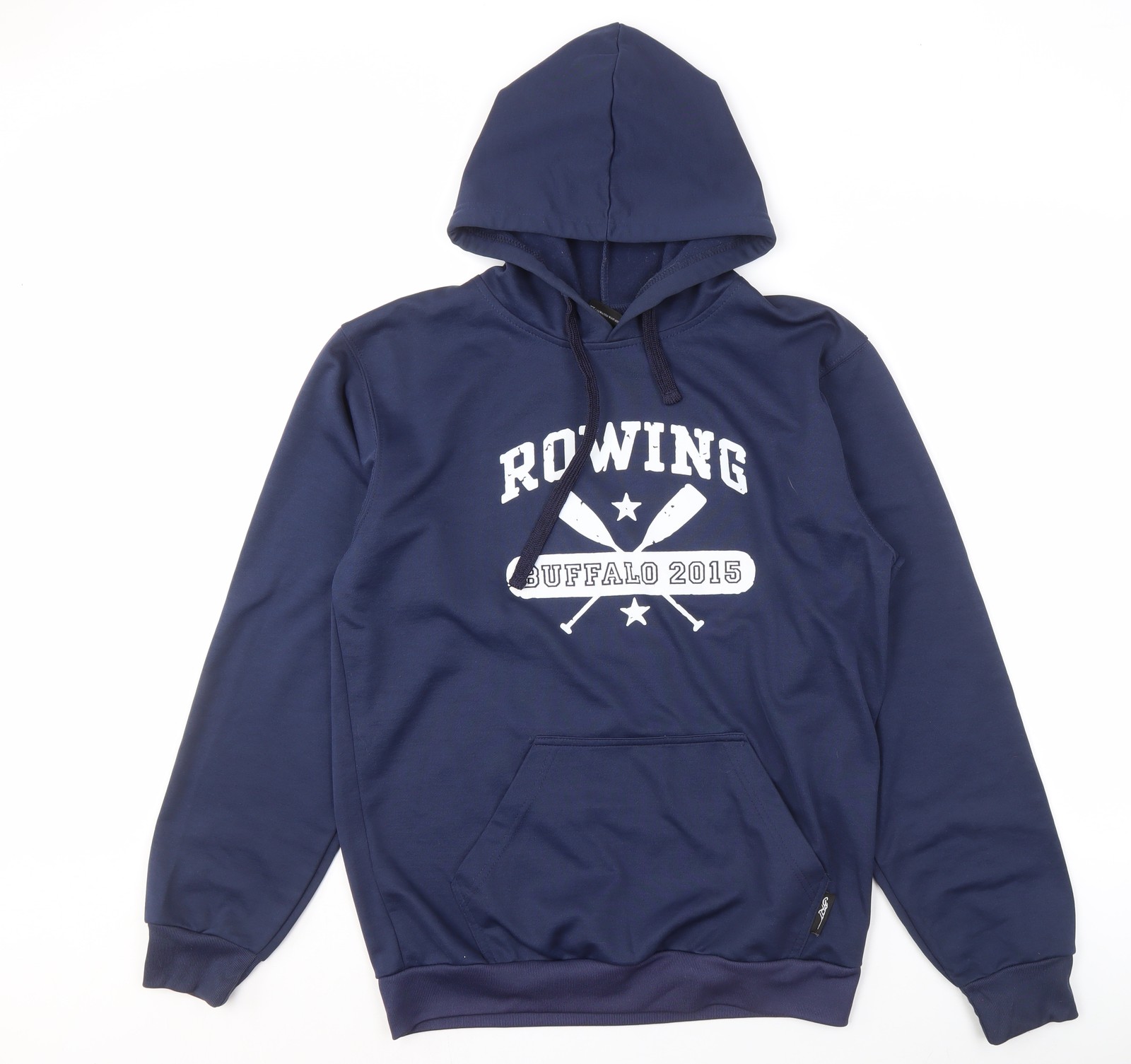 FILA BRT Felpa con Cappuccio Pullover Uomo Blu M Grafica Sportiva