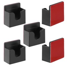 5 PCS Walkie Talkies Belt Clip Holder Black Car Mount Handheld Radio