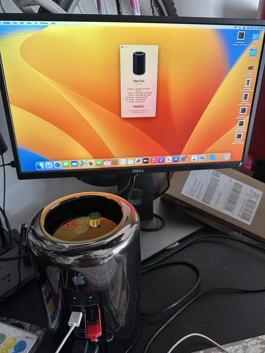 Apple Mac Pro Intel Xeon 6-Core 32 GB RAM Apple Desktops & All-In