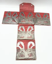 MITUTOYO RADIUS GAGE SET .550"-1" RANGE STAINLESS HARDENED #186-907 USED +