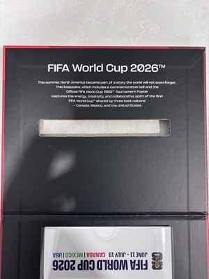 FIFA World Cup 2026 Official Hospitality Size 5 Red/Pink Ball Gift
