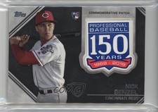 2019 Topps Update 150th Anniversary Manufactured Nick Senzel #AMP-NS Patch 1hc0