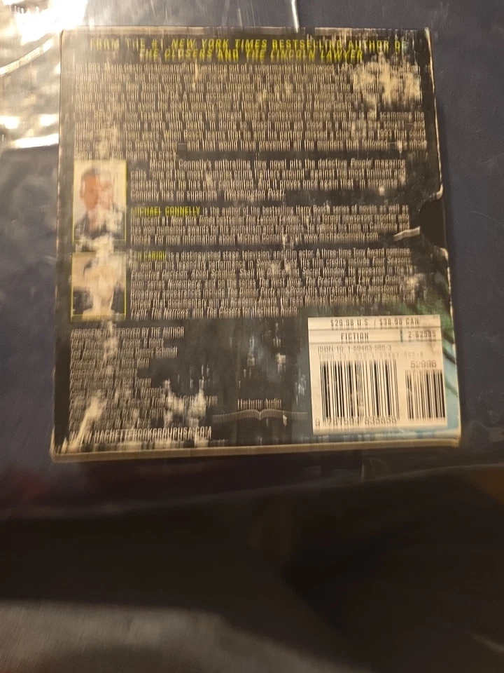 Book On Cd By Michael Connelly  Echo Park Abridged 5 CD Version Foto 2 de 4