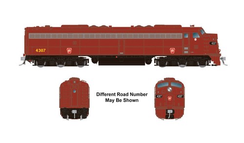 Trenes Rapido 28560 HO PRR EMD E8A diésel loco con sonido ESU LokSound DCC #4283 | Zustand: New