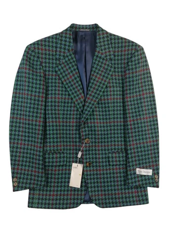 Nino Danieli Mens Wool Blazer Jacket Vintage Made in Italy Size 48 - product listing photo