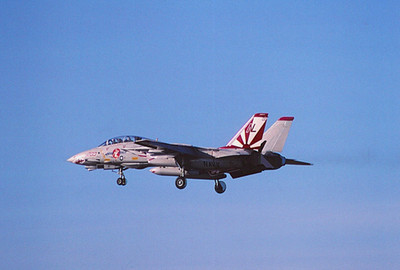Original Farbdia F-14A Tomcat spcl. 161621/NL-200 of VF-111 US Navy