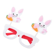 Reusable Felt Easter Glasses Bunny Carrot Design Party Favor Eyewear