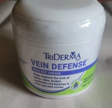 TriDerma Vein Defense Cream 4 Ounces New Sealed 