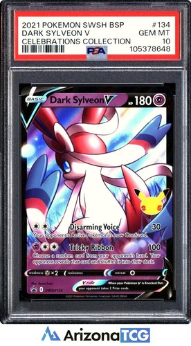 Dark Sylveon V graded PSA 10 for sale on eBay