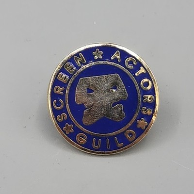 SAG Screen Actors Guild Pin - Blue Version 