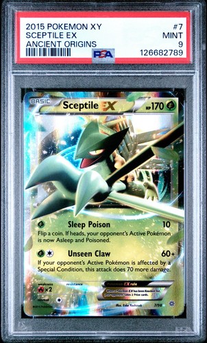 Sceptile-EX graded PSA 9 for sale on eBay