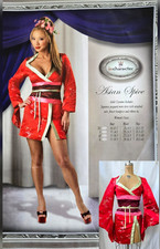 InCharacter Sexy Asian Spice Japanese Jacquard Mini Dress Geisha Adult Costume S