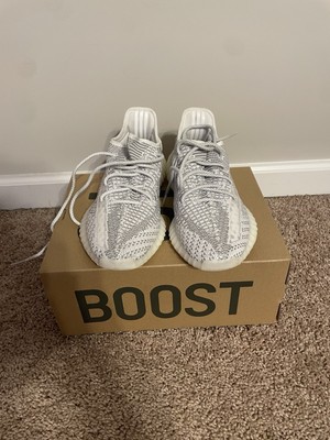 Adidas Yeezy Boost 350 V2 Men's Size 8 Static Gray White