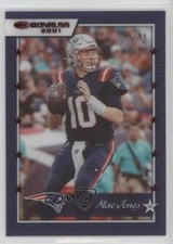 2021 Panini Clearly Donruss Clearly Retro 2001 Red 49/49 Mac Jones #01-20 0hk3