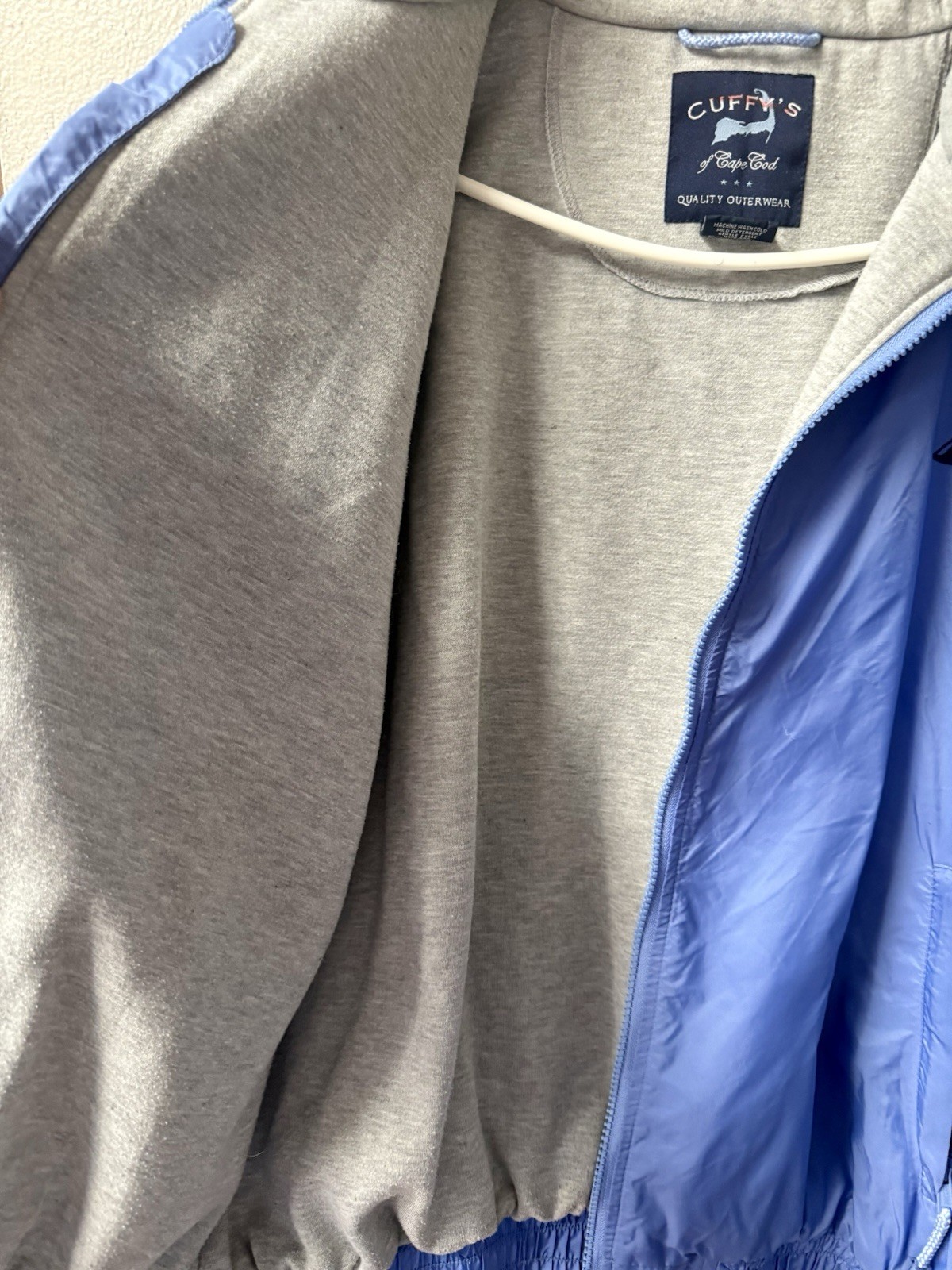 Cuffys Cape Cod Fully Lined Wind Breaker Jacket M… - image 7