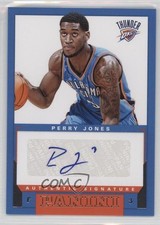 2012-13 Panini Rookie Signatures Perry Jones III Perry Jones #15 Auto 0c2