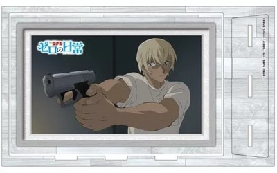 Toru Amuro Acrylic Art Stand Zero's Tea Time Detective Conan 21x12cm