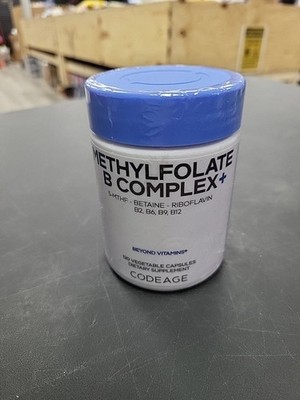 Codeage Methylfolate B Complex Supplements - 5 MTHF, Methylcobalamin 1000mcg Met