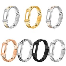 Metal Strap Stainless Steel Band with Bumper Case For Google Fitbit Air Watch