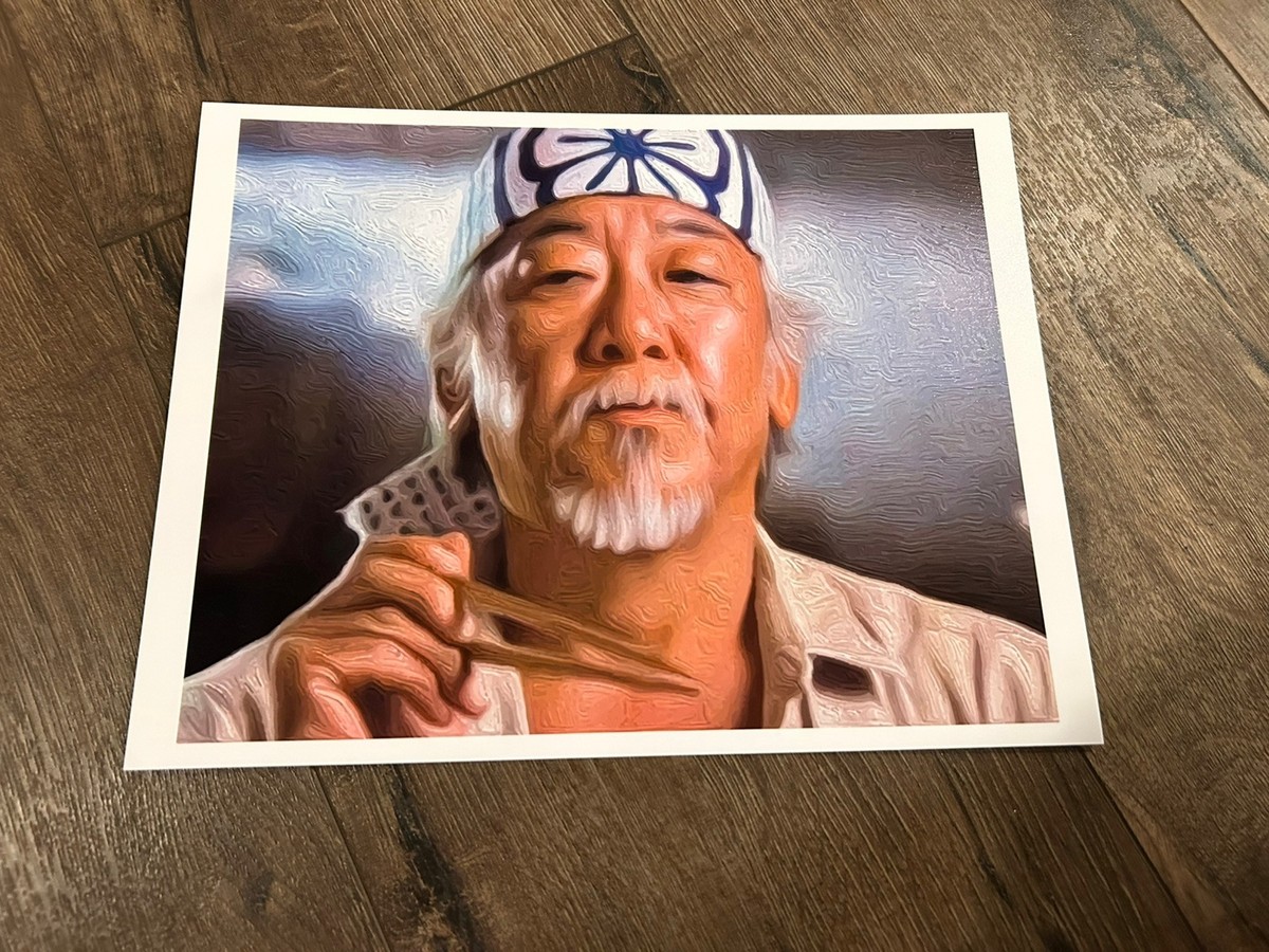 MR MIYAGI Art Print Photo Poster 8 x 10 Karate Kid Dojo