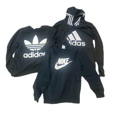 Lot of 3 Under Armour Nike Dri-Fit Hoodie Sweatshirts Boy's Youth Large 14y