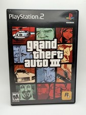 Grand Theft Auto III, 2001, PS2 Playstation 2 - CIB With Manual/Map