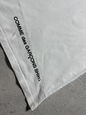 Supreme x Comme des Garcons Shirt CDG Luxury White T-Shirt | eBay