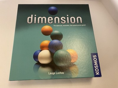 Dimension, Logic/Deduction Board Game, Kosmos Games 2012, 100% Complete!