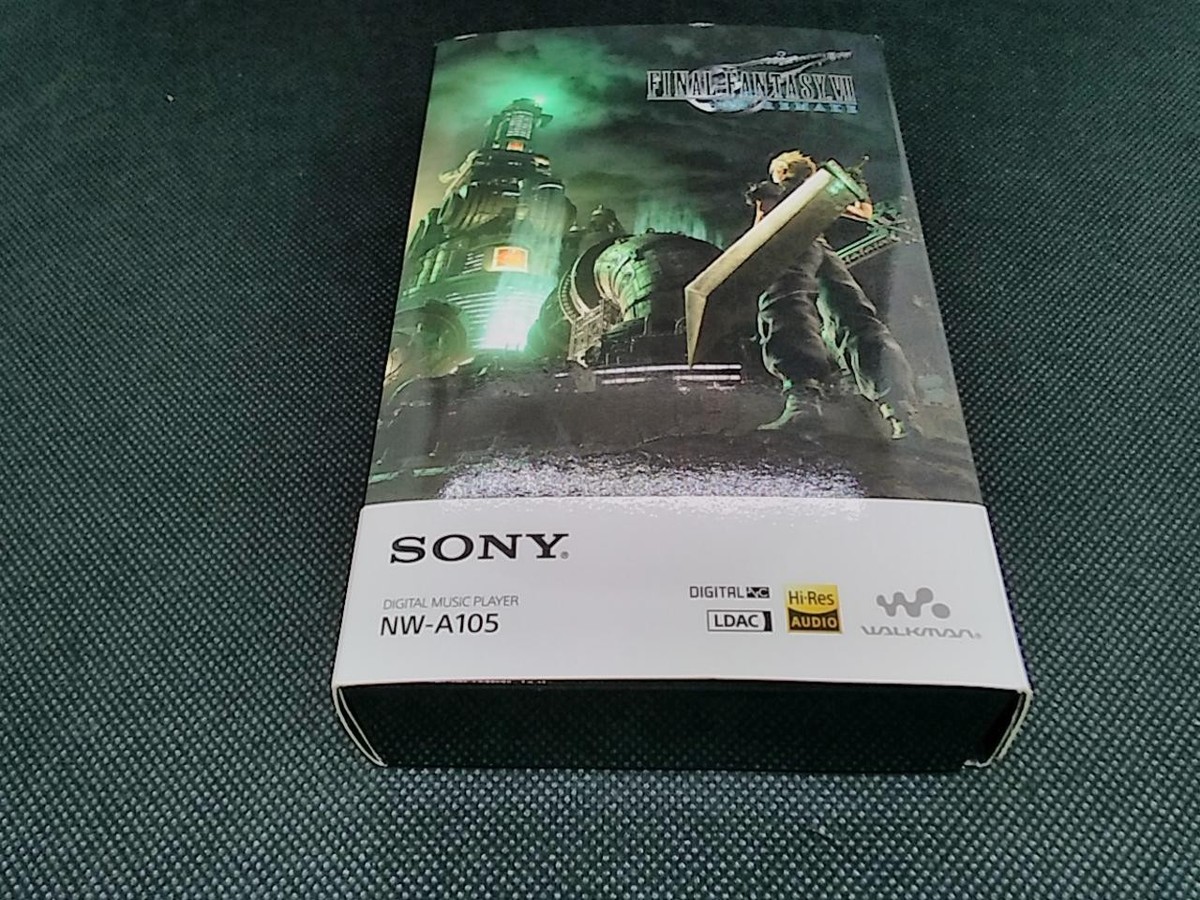 ウォークマン NW-A105 FF7 EDITION ソニー「ファイナルファンタジーVII リメイク」コラボ