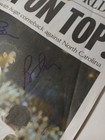 2022 KANSAS JAYHAWKS SIGNED BASKETBALL CHAMPIONSHIP NEWSPAPER KU BASKETBALL COA — photo 7