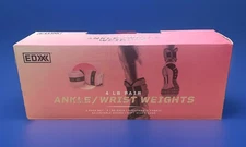EDX ENDURANCE 4 LB Pair Ankle / Wrist Weights Cardio Workout 2 LB each New