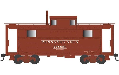Bowser ~ Escala HO ~ Pennsylvania ~ PRR Clase N5 Cabina de Acero Caboose ~ #478881 | Zustand: New