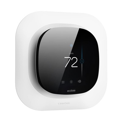 Ecobee Smart Thermostat Premium Enhanced Decorative Wall Plate White 2022
