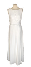 Paule Ka Long Cream Dress / Gown (40 / UK 12)