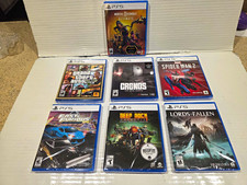 7 brand new: Playstation 5 games