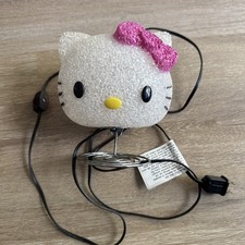 Sanrio Hello Kitty 2012 palomitas de maíz derretidas lámpara de mesa luz de cabecera funciona