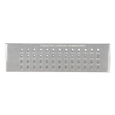 Wire Drawplate, 52 Round Hole 0.26-4.10mm Tungsten Carbide Draw Plate, Rollin...