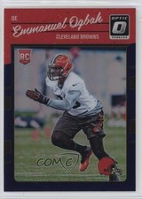 2016 Donruss Optic Rookies Purple Emmanuel Ogbah #115 0w8