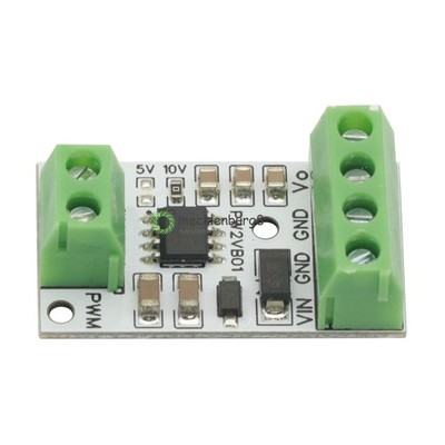 PWM to DAC Converter Input Pulse Signal Output 0-10V Voltage Analog for Arduiuo