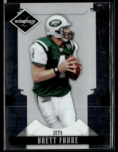 2008 Leaf Limited #68 Brett Favre Jets Football Card 2703I