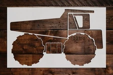 Dump Truck Stencil - Art and Wall Stencil