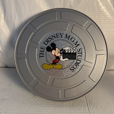 Vintage The Disney MGM Studios Film Canister Mickey Mouse Empty Salt Water Taffi