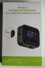 Wireless Transmitter  Receiver 2-in-1 Wireless Audio Adapter