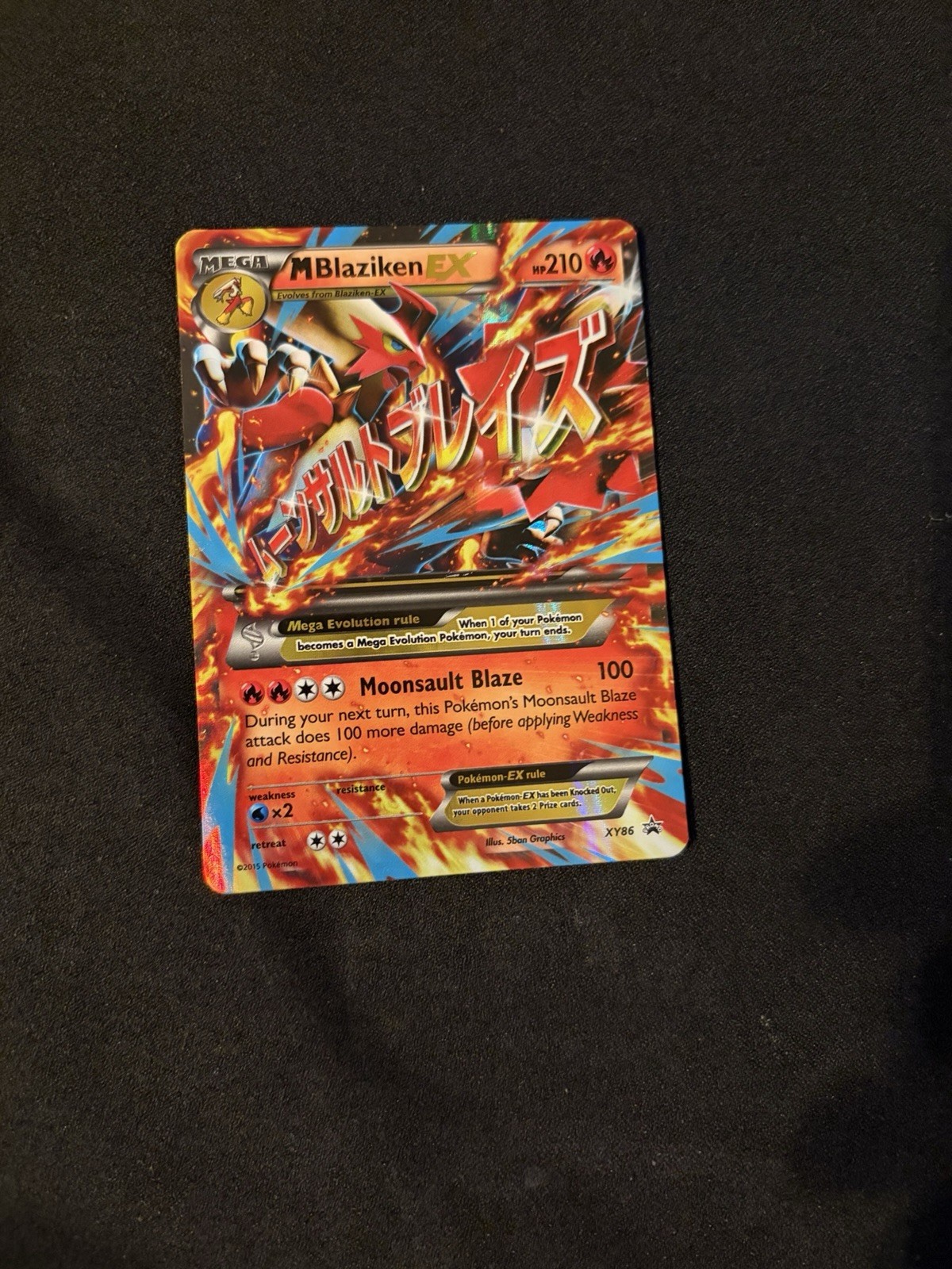 M Blaziken EX XY86 Xy Promos Holo