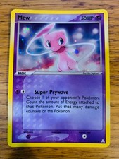 NM! Mew (111/110) EX Holon Phantoms Secret Rare Holo Pokemon Karte! SCHNELLER VERSAND!