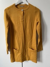 Langer Cardigan Senfgelb, Orsay, Gr XS