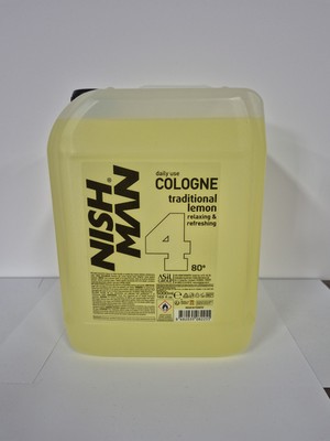 ( 6,90  / L ) NishMan Limon Kolonya 5L Zitronenwasser Duftwasser Eau de Cologne