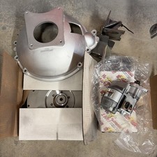 Offenhauser 5031 Bell Housing New Flywheel Starter And Mounts Buick Nailhead. Offenhauser 5031 Bell Housing New Flywheel Starter And Mounts Buick Nailhead.
