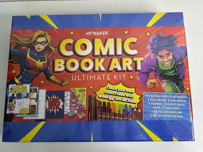 Artmaker Comic Book Art Ultimate Kit Brandneu und Versiegelt