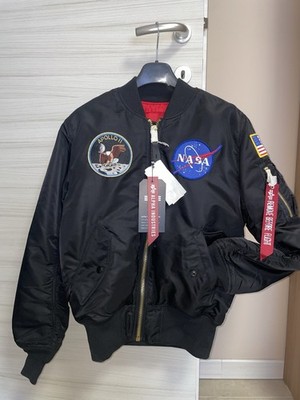 Alpha Industries Apollo MA-1 Flight Jacket - Neu mit Etikett - Original